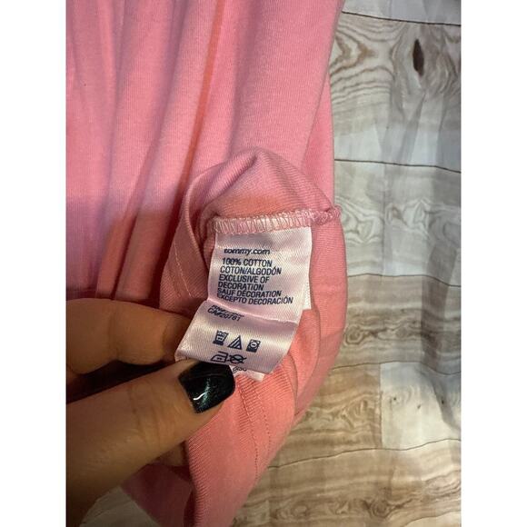 TOMMY HILFIGER top size XL PINK - Picture 3 of 3